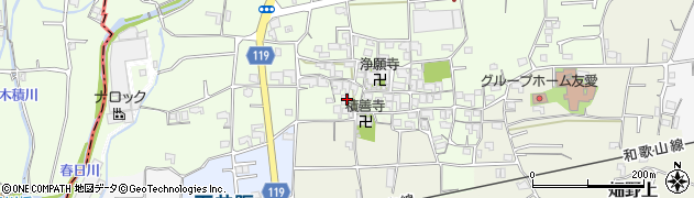 和歌山県紀の川市東国分870周辺の地図