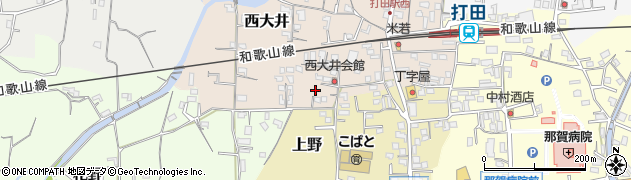 和歌山県紀の川市西大井41周辺の地図