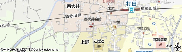和歌山県紀の川市西大井55周辺の地図