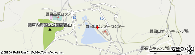 広島県呉市川尻町板休周辺の地図
