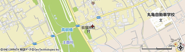 有限会社おか泉丸亀工場周辺の地図