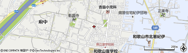 和歌山県和歌山市府中1010周辺の地図