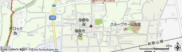 和歌山県紀の川市東国分801周辺の地図