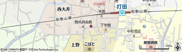和歌山県紀の川市西大井64周辺の地図