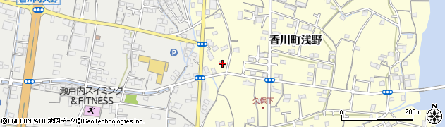 香川県高松市香川町浅野545周辺の地図