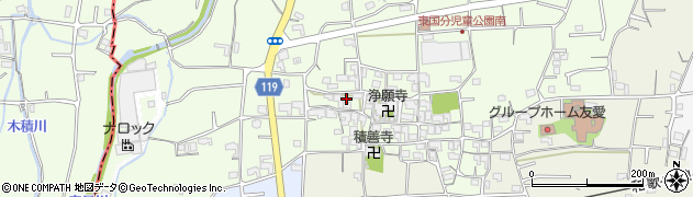 和歌山県紀の川市東国分844周辺の地図