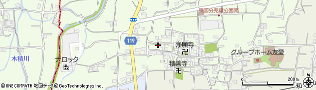 和歌山県紀の川市東国分847周辺の地図