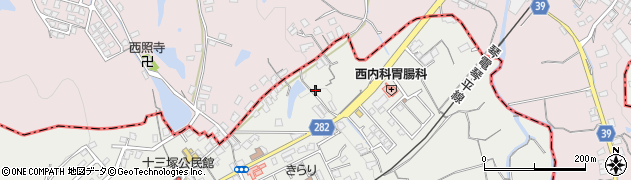 香川県綾歌郡綾川町畑田652周辺の地図
