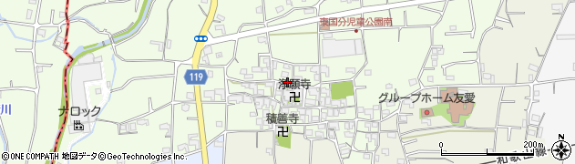 和歌山県紀の川市東国分839周辺の地図