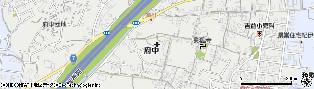 和歌山県和歌山市府中554周辺の地図