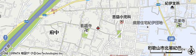 和歌山県和歌山市府中833周辺の地図