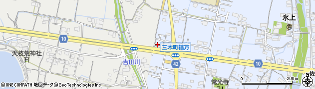 香川県木田郡三木町氷上1267周辺の地図