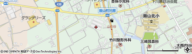 香川県丸亀市飯山町川原825-1周辺の地図