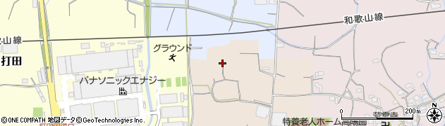 和歌山県紀の川市黒土179周辺の地図