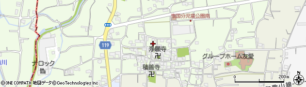 和歌山県紀の川市東国分838周辺の地図