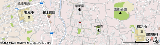 赤帽中筋運送店周辺の地図