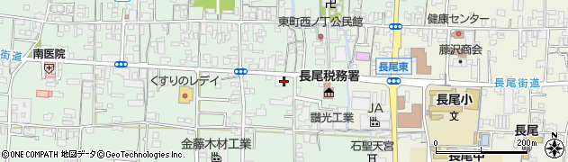 ハッピーストアー長尾店周辺の地図