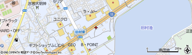 株式会社フォルムハウス　丸亀支店周辺の地図