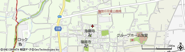 和歌山県紀の川市東国分834周辺の地図