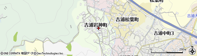広島県呉市吉浦岩神町周辺の地図
