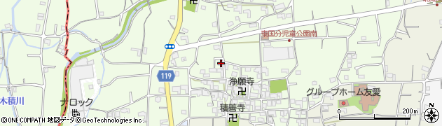 和歌山県紀の川市東国分142周辺の地図