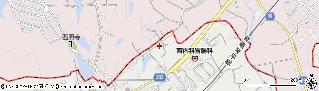 香川県綾歌郡綾川町畑田640周辺の地図