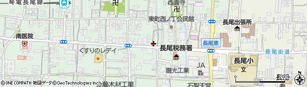 みなみ風調剤薬局長尾店周辺の地図