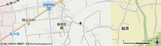 和歌山県紀の川市嶋283周辺の地図