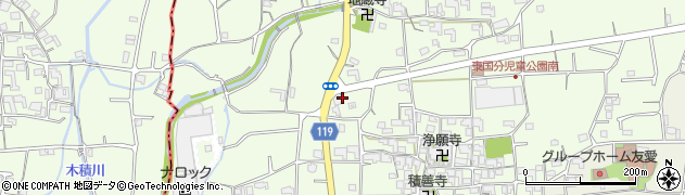 和歌山県紀の川市東国分158周辺の地図