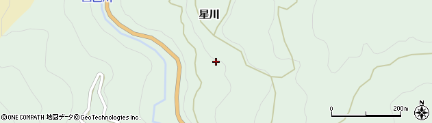 和歌山県伊都郡かつらぎ町星川166周辺の地図