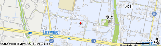 香川県木田郡三木町氷上1231周辺の地図