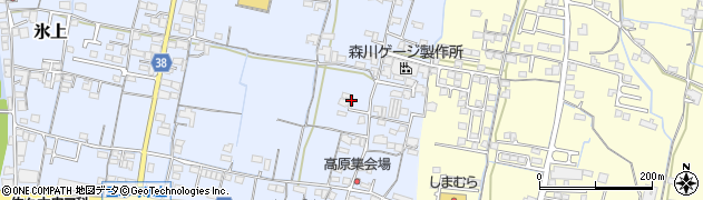 香川県木田郡三木町氷上553周辺の地図
