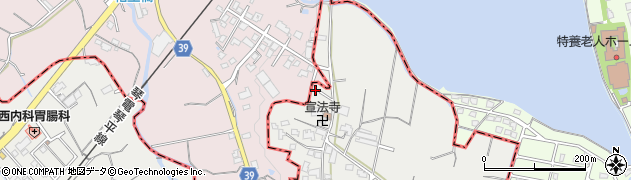 香川県綾歌郡綾川町畑田3459周辺の地図