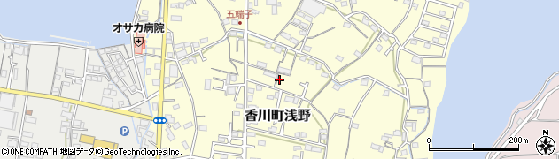 香川県高松市香川町浅野302周辺の地図