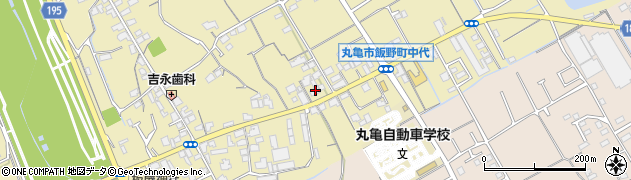 香川県丸亀市飯野町東二401周辺の地図