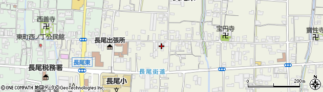 孝子堂周辺の地図