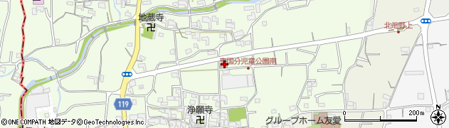和歌山県紀の川市東国分91周辺の地図