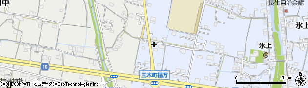 香川県木田郡三木町氷上1251周辺の地図