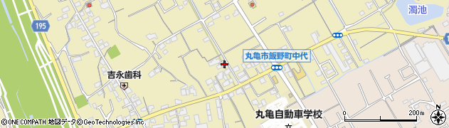 香川県丸亀市飯野町東二404周辺の地図