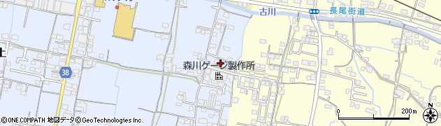 香川県木田郡三木町氷上616周辺の地図