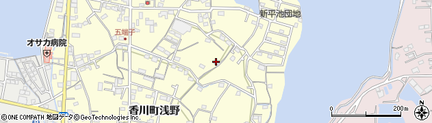 香川県高松市香川町浅野325周辺の地図