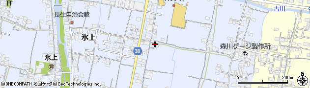 香川県木田郡三木町氷上455周辺の地図