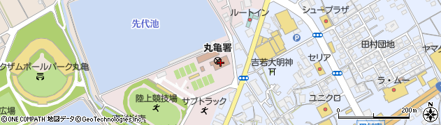 香川県丸亀市新田町1周辺の地図