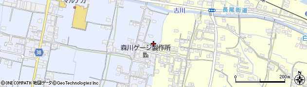 香川県木田郡三木町氷上614周辺の地図