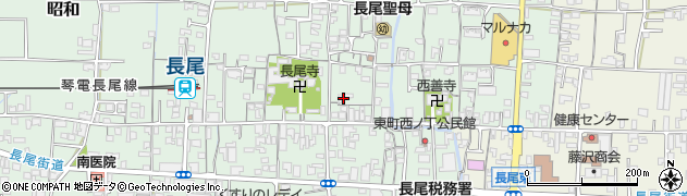 香川県さぬき市長尾西662周辺の地図