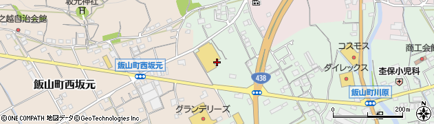 香川県丸亀市飯山町川原54周辺の地図
