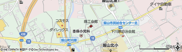 丸亀市飯綾商工会　本所周辺の地図