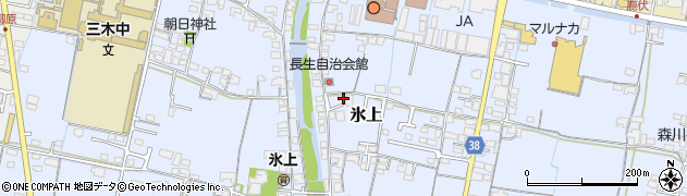 香川県木田郡三木町氷上276周辺の地図