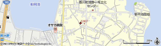 香川県高松市香川町浅野287周辺の地図