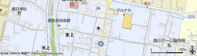 香川県木田郡三木町氷上396周辺の地図
